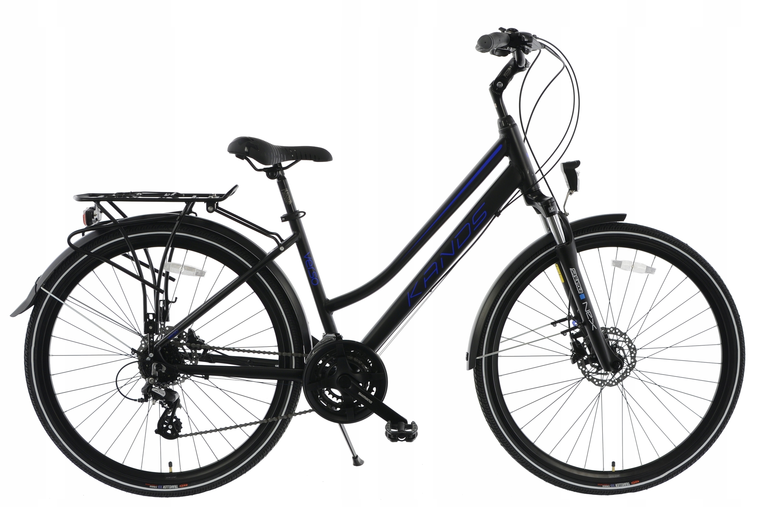 Rower 28 Kands Verso 1.0 Altus 3x7 czarny D17 hydr 2023