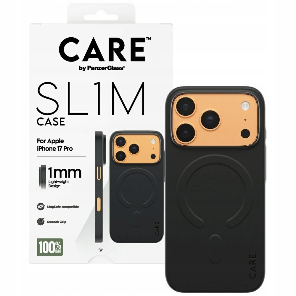 Pouzdro Panzerglass pro iPhone 17 Pro, obal MagSafe Superslim case cover