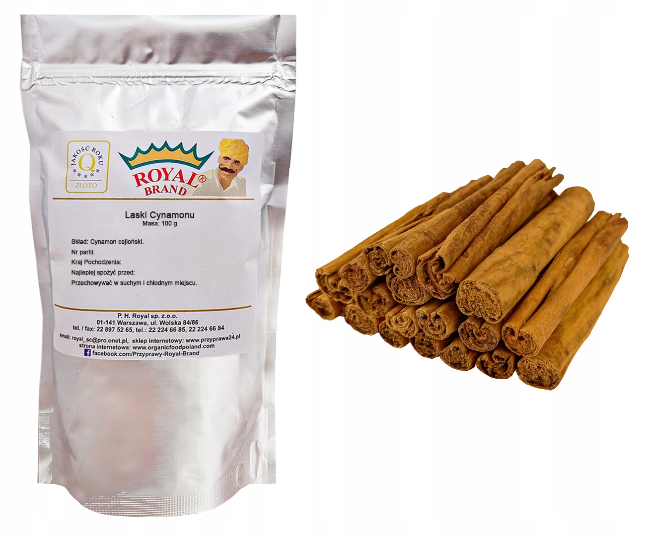 skořice cejlonská celá 500 g Svěží Aromatická Velmi dobré koření
