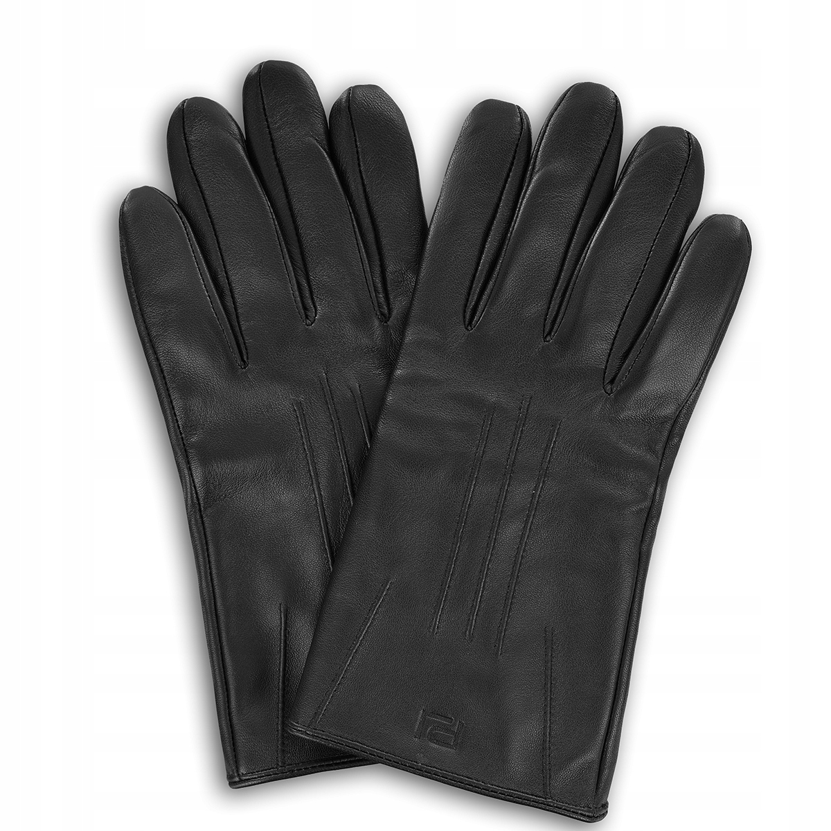 Černé pánské rukavice ze 100% kůže V krabičce Pako Lorente vel XL/XXL