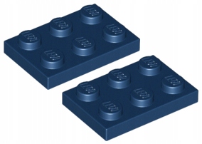 

Lego Płytka 2x3 C. Niebieska (3021/4530028) 2szt