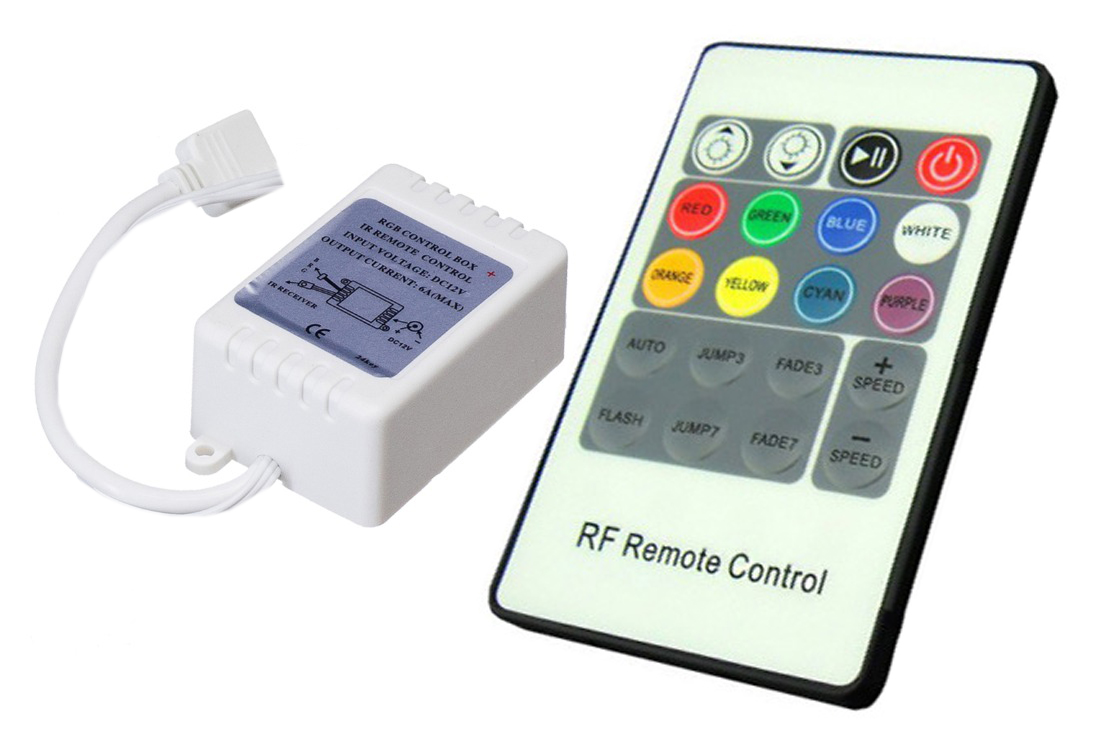 

Sterownik /Kontroler Rgb Rf pilot 20 taśm Led