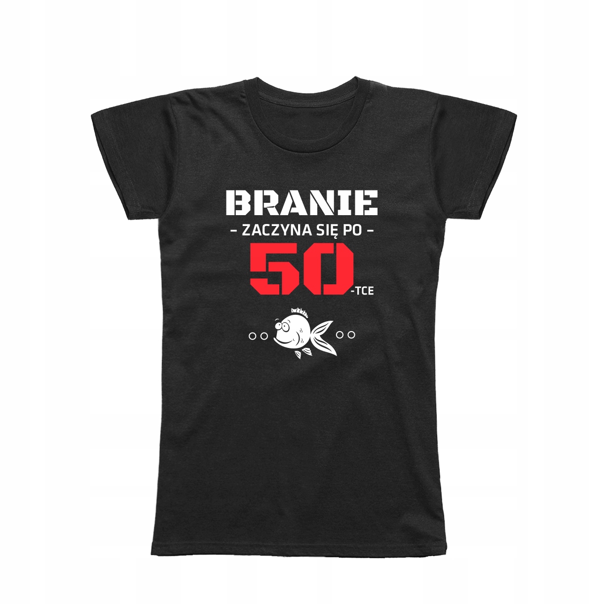 

L - Koszulka T-shirt 50 Urodziny Prezent Branie Po
