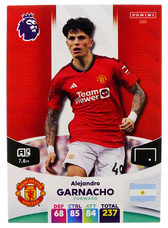 Panini Premier League 2024 Manchester Garnacho 260