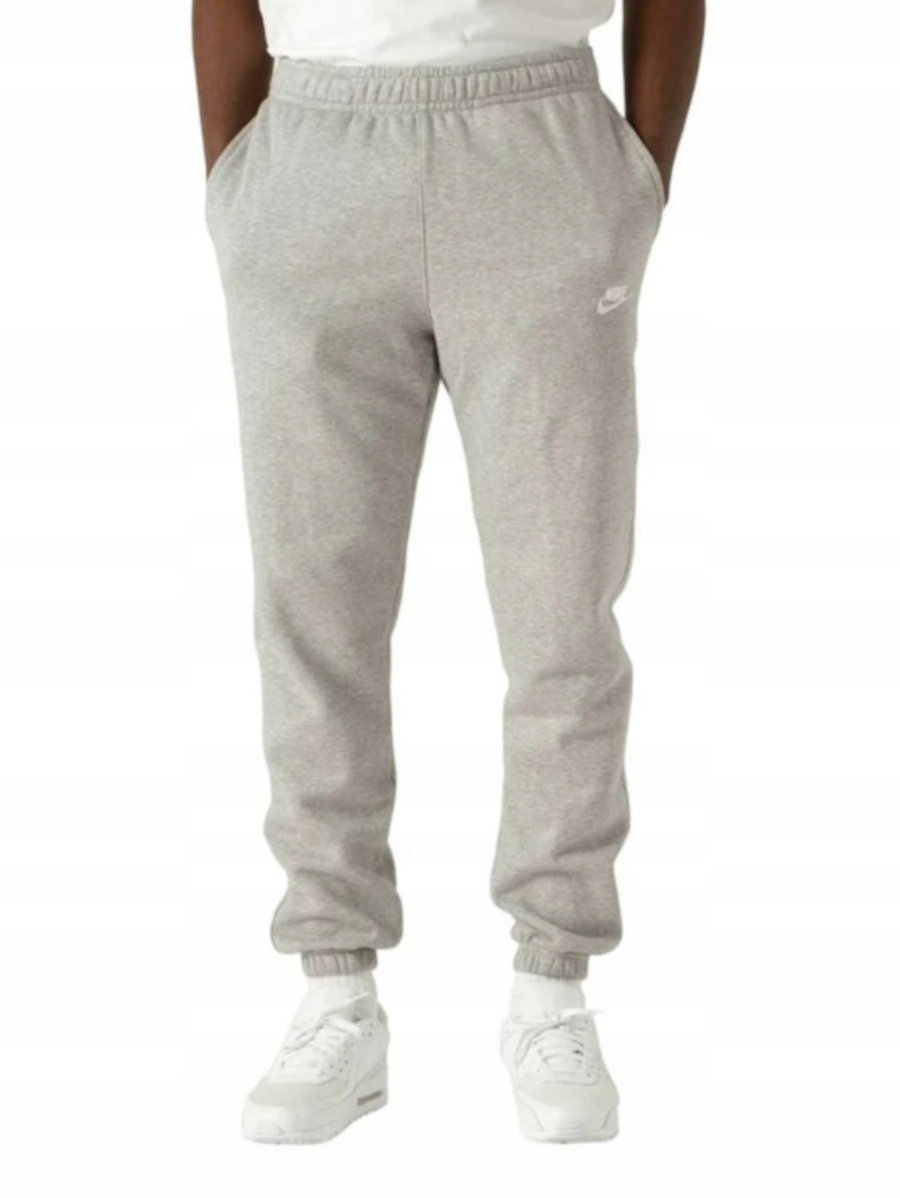 Pánské teplákové kalhoty Nike BV2737-063 šedé sportovní joggery XXL