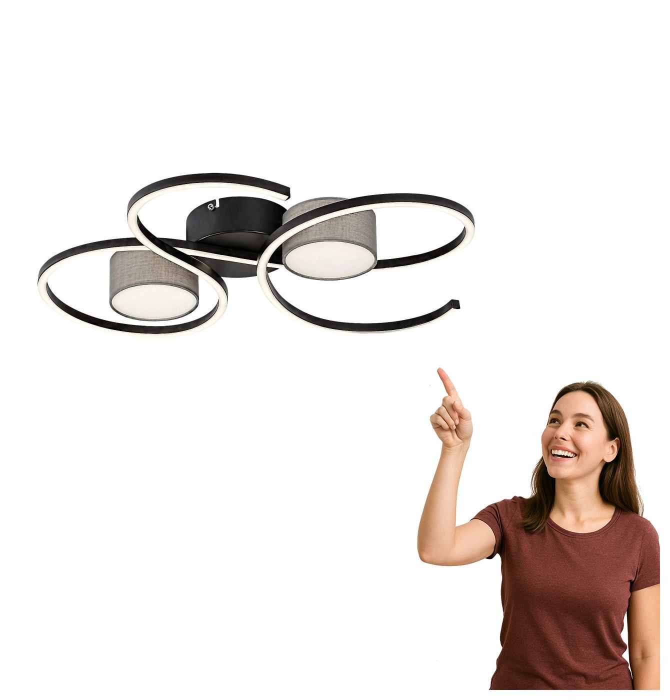 Led stropná lampa 38W Shiena 71116 Rabalux