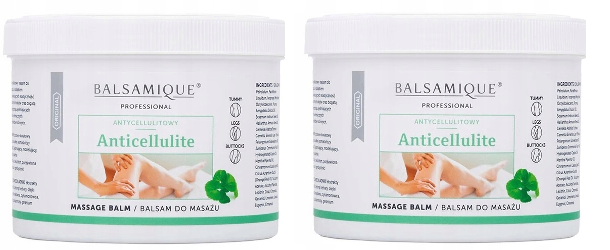 Professional Antycellulitowy balsam do masażu