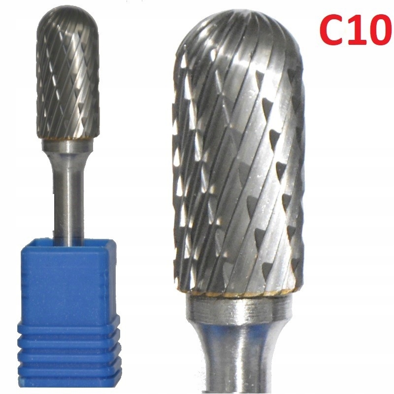 FREZ PILNIK OBROTOWY X TYP C 10 x 20 CHWYT 6 VHM