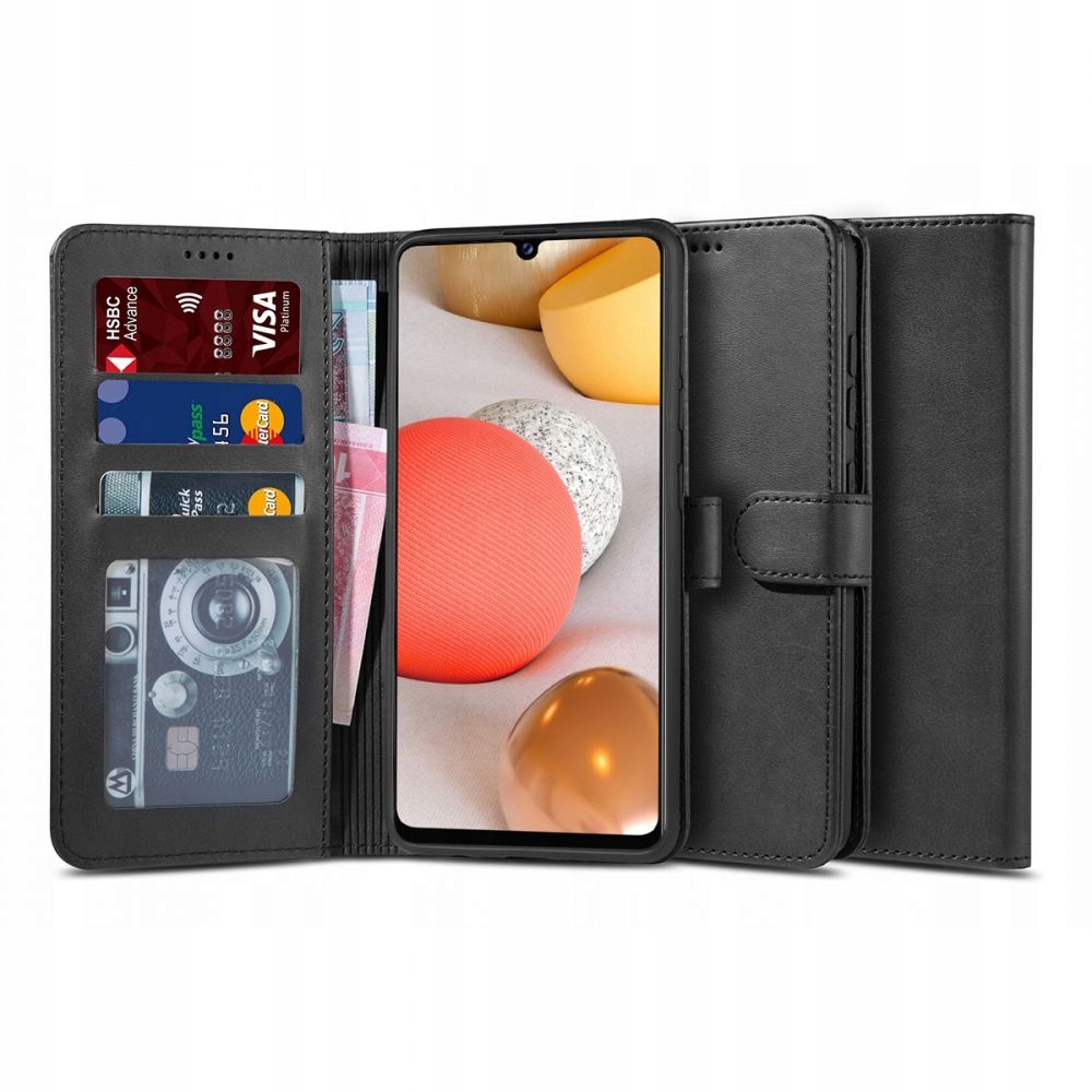 Etui Portfel II + szkło do Samsung Galaxy A42 5G Dedykowany model Samsung Galaxy A42 5G