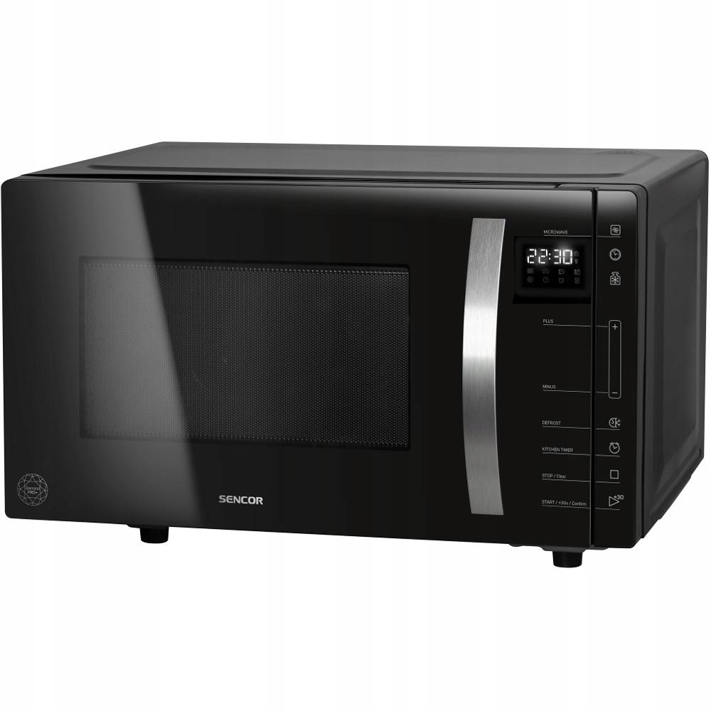 Kuchenka mikrofalowa mikrofalówka Sencor Smw 7024BK 800W 23L Flatbed Cavity