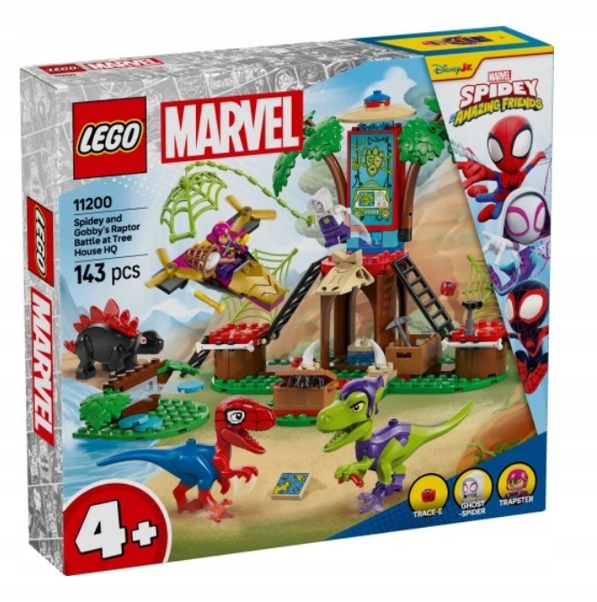 Lego 11200 Hrdinové, Bitva Spideyho A Gobbyho U Domku Na Stromě