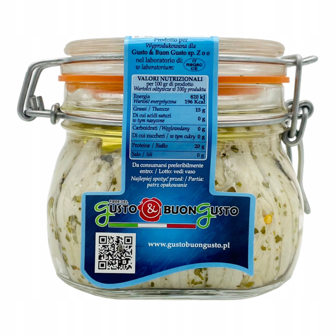 Levně Alici Marinate Anchois marinované 580 g! Sicílie