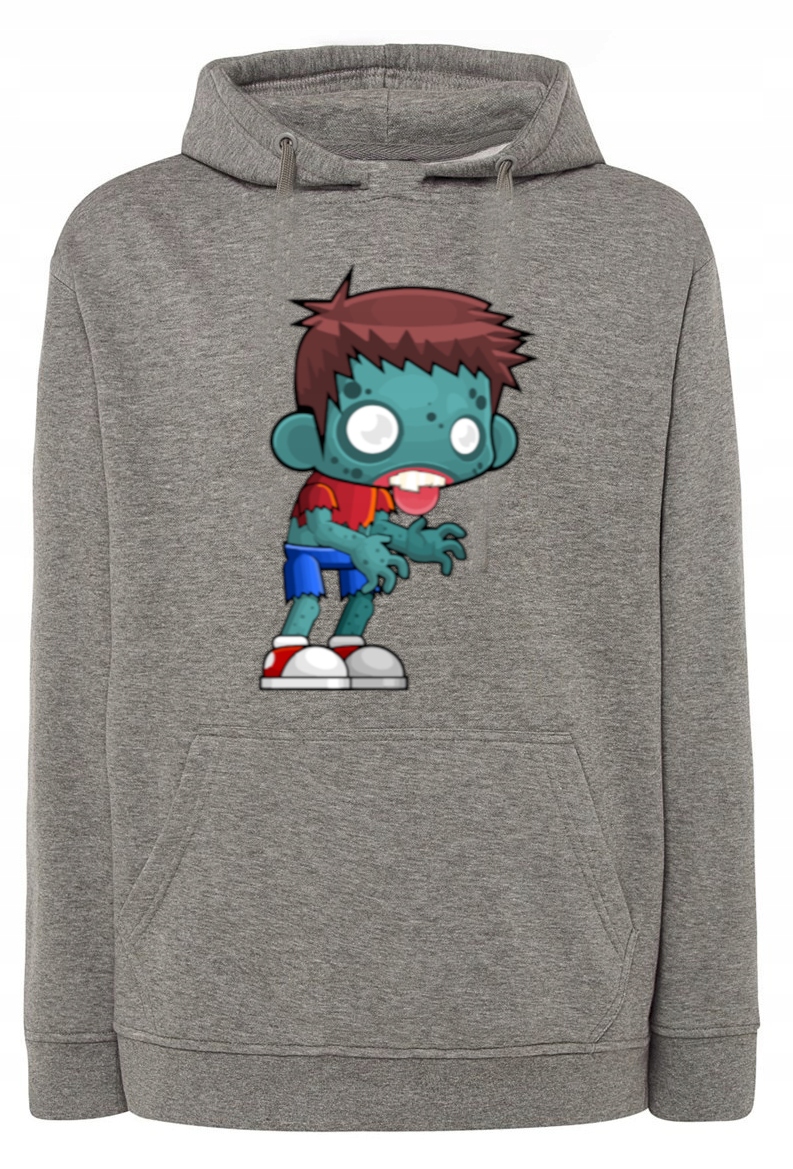 Pánská mikina s barevným potiskem Zombie Boy r.XL