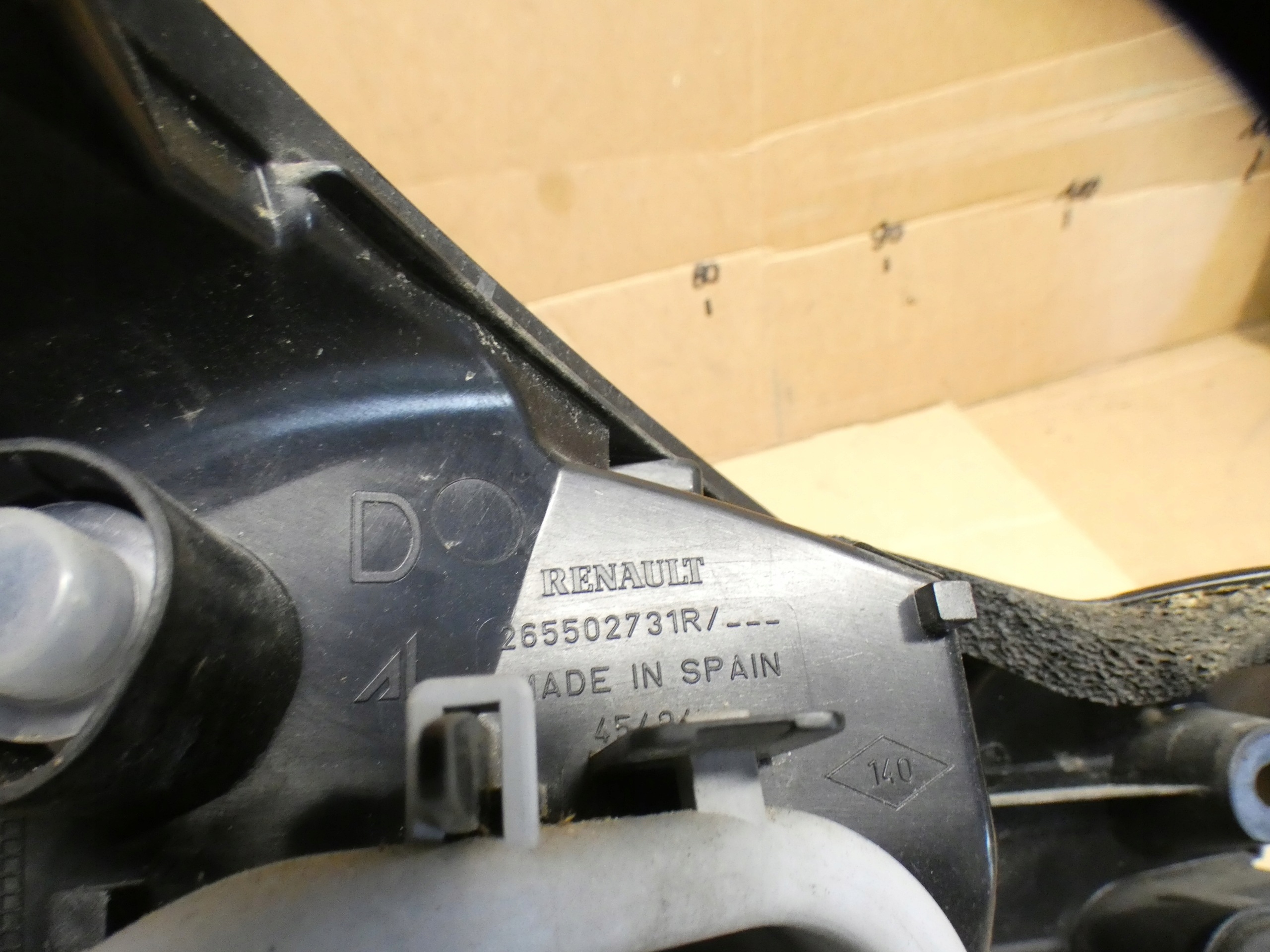 light rear part right RENAULT CAPTUR and OE 13- EUROPA