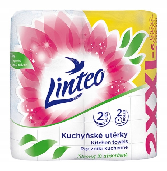 

Ręcznik papierowy Linteo Satin 2XXL 2 rolki