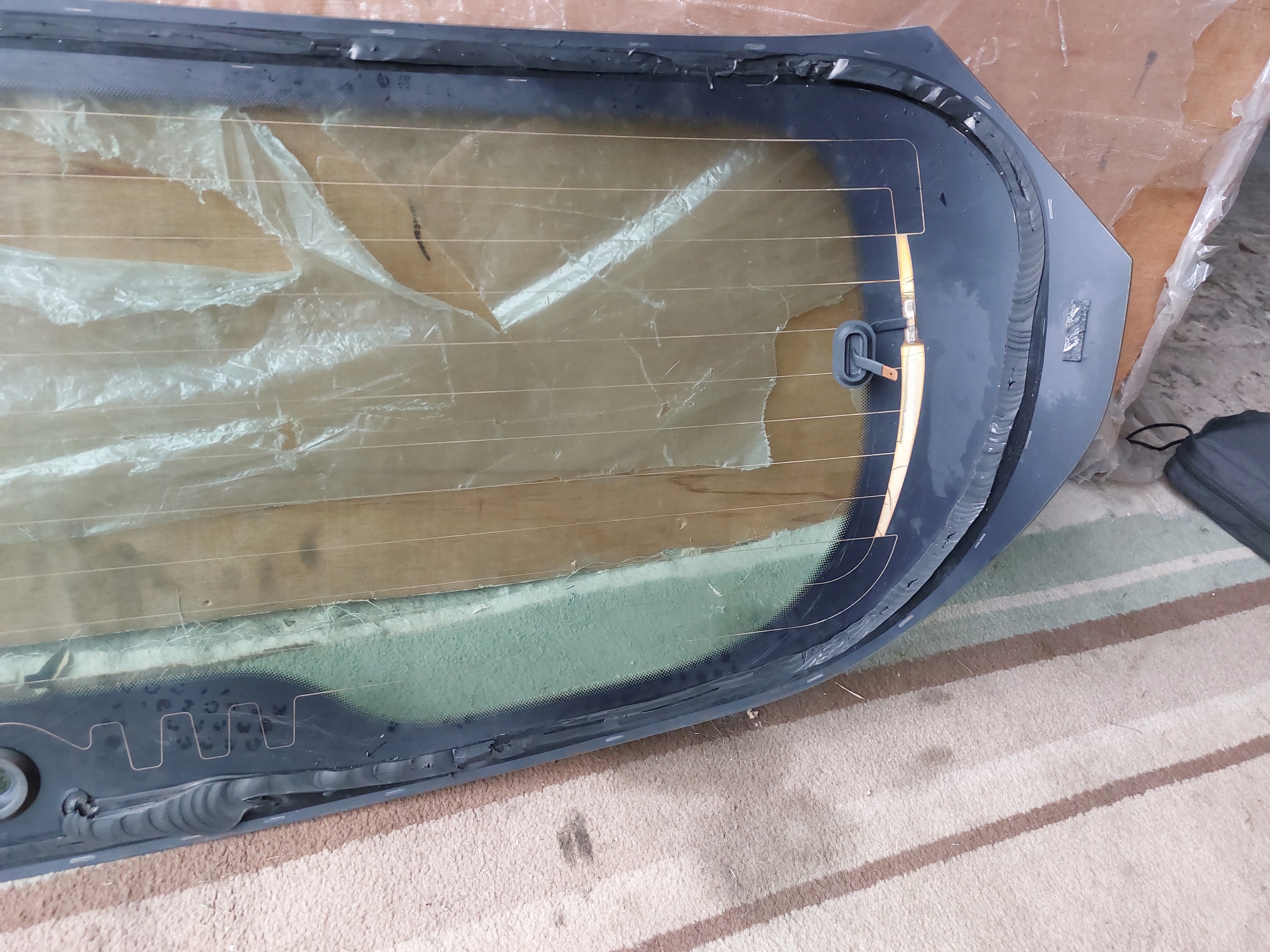 window bonnet rear part DACIA SANDERO STEPWAY III 21r