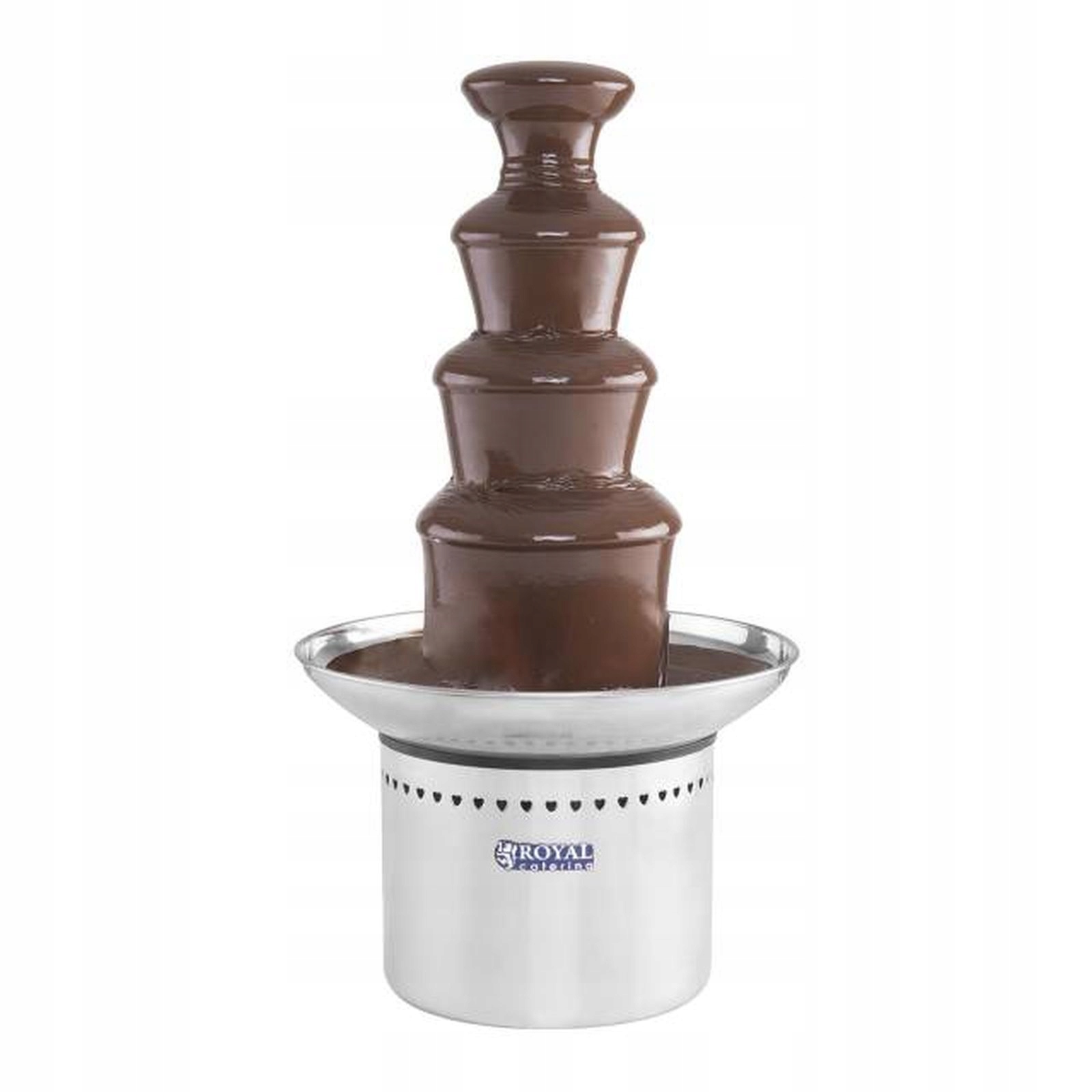 Fontána Royal Catering RCCF-230W 6 kg 4 patra ocelová