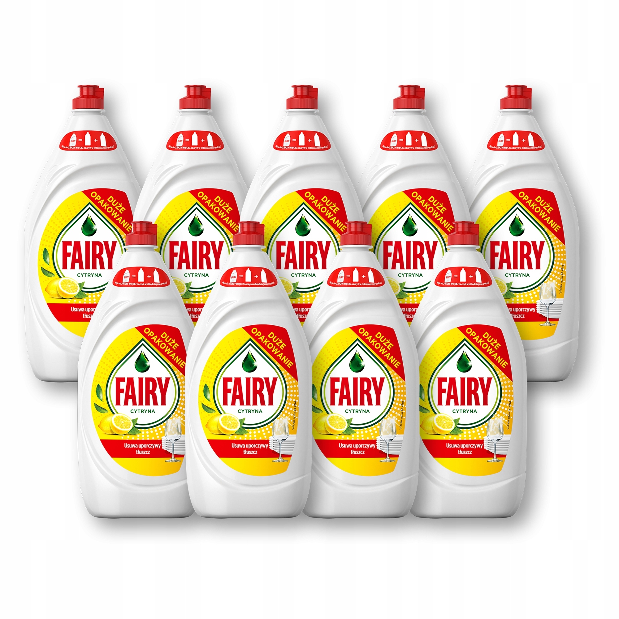 Levně Fairy Płyn do naczyń Cytrynowy Zapas 9x1,35L