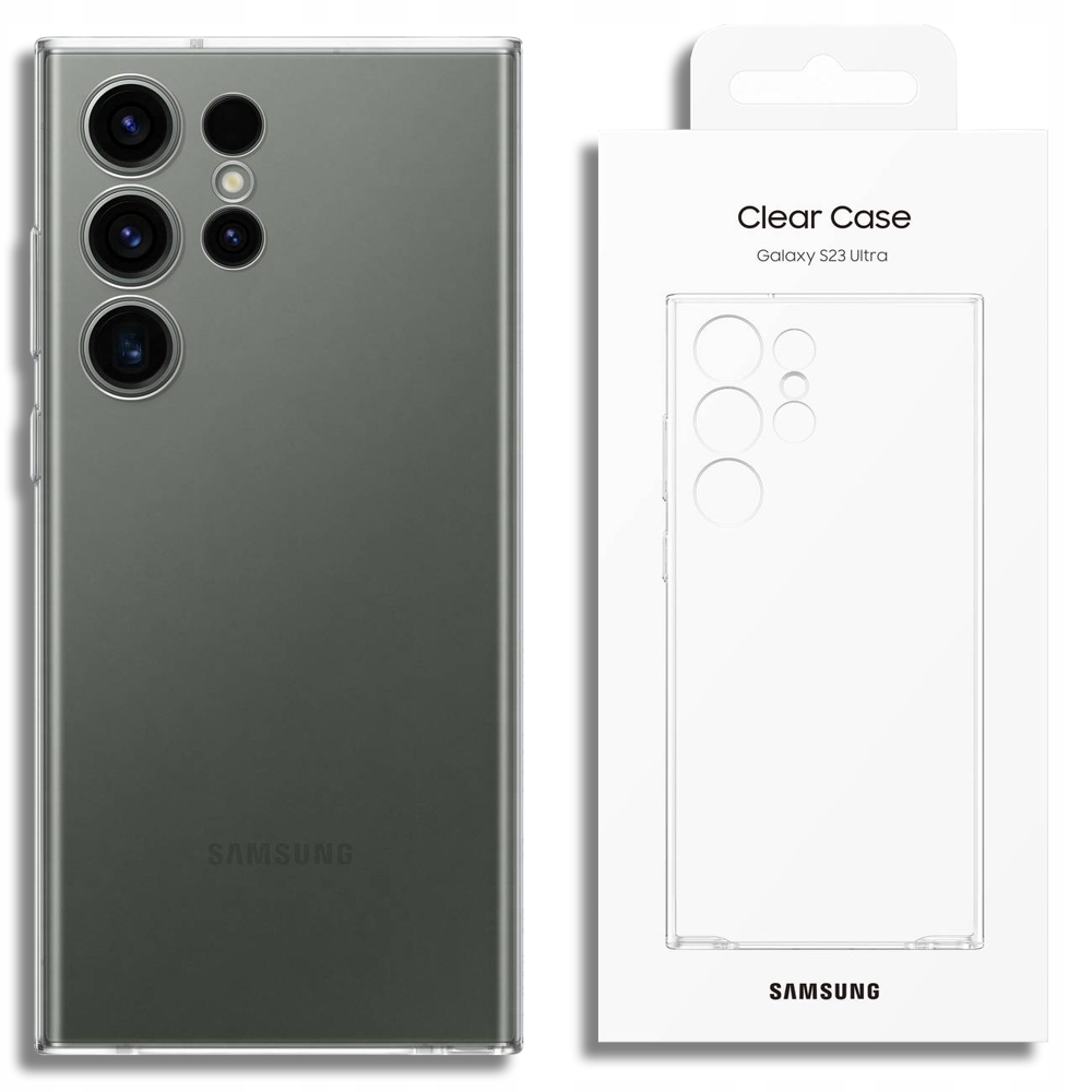 

Etui Samsung Clear Cover Case do Galaxy S23 Ultra