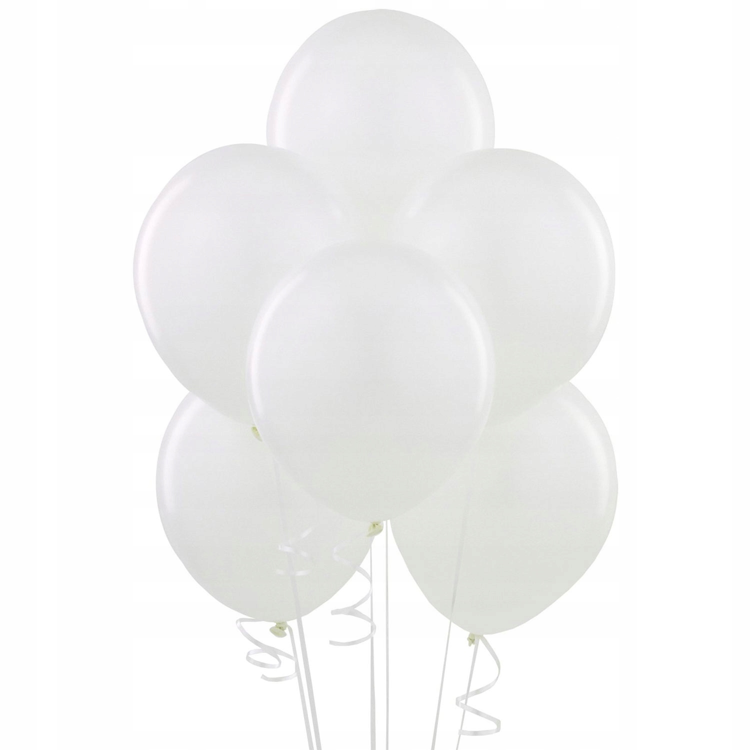 

Balony pastelowe Białe Pure White Duże 30cm 10 szt