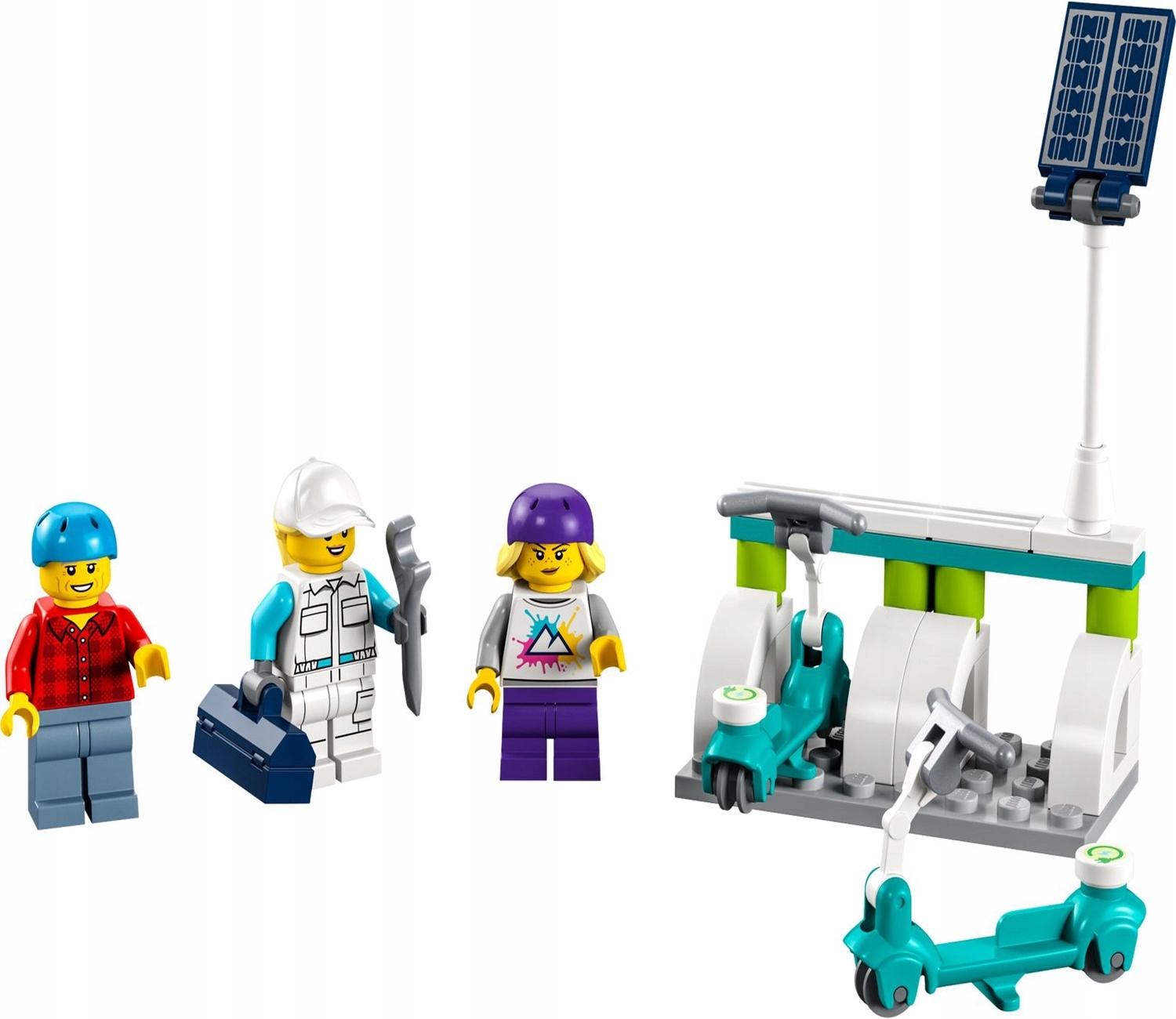 Lego 40526 City Elektrické koloběžky a nabíječka