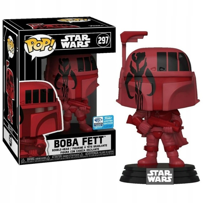 Funko Pop! Boba Fett 297 Hard Stack Limited Wondercon Anaheim Stat Wars