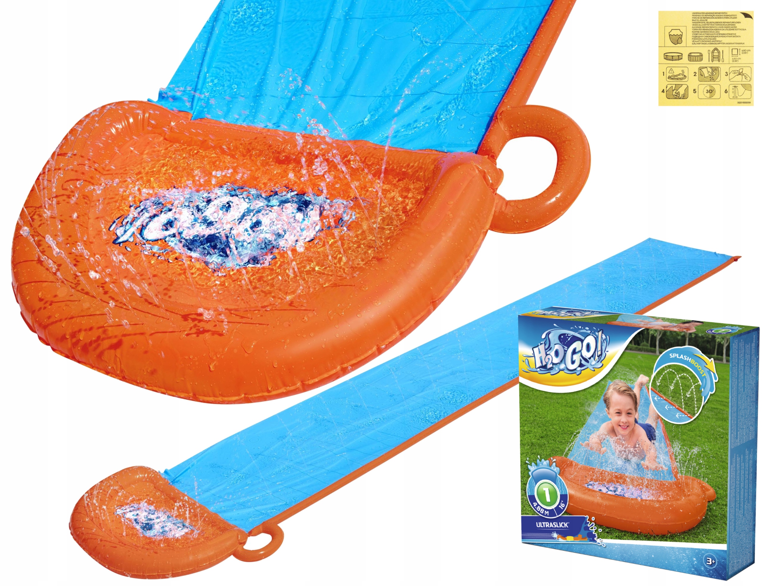 

Bestway Ślizgawka Wodna Ślizg Pojedynczy 488 CM