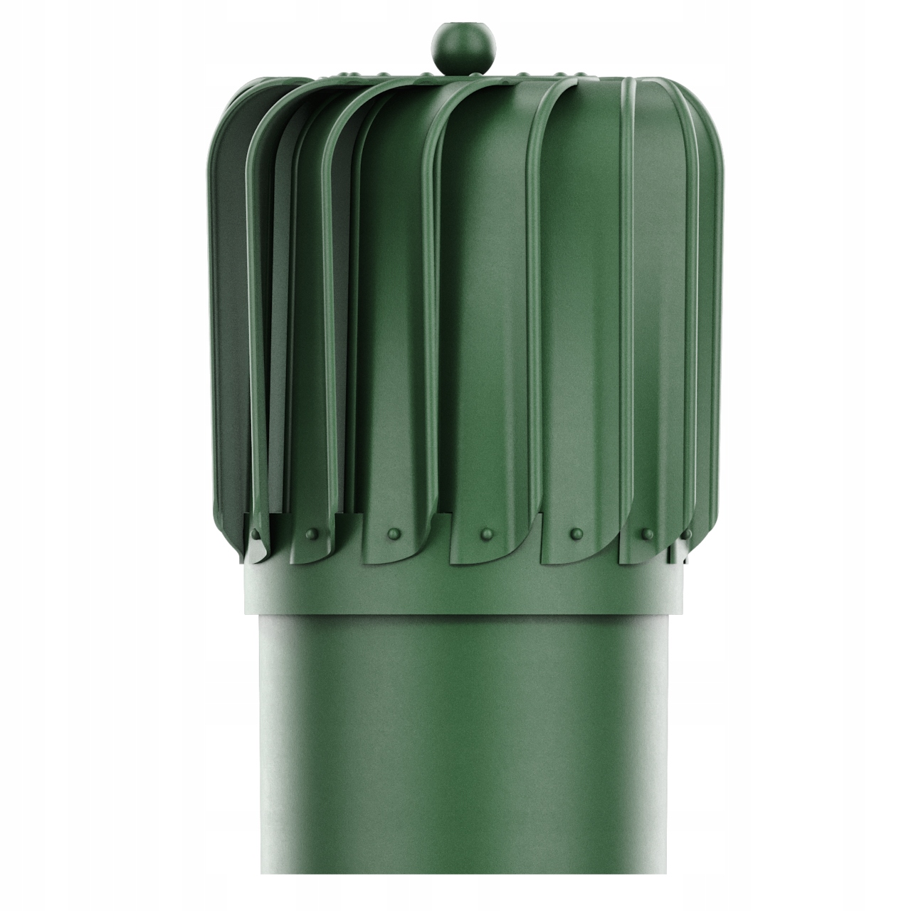 Komínová vložka podlouhlá Do Ventilace Otočná fi150 Zelená 6020