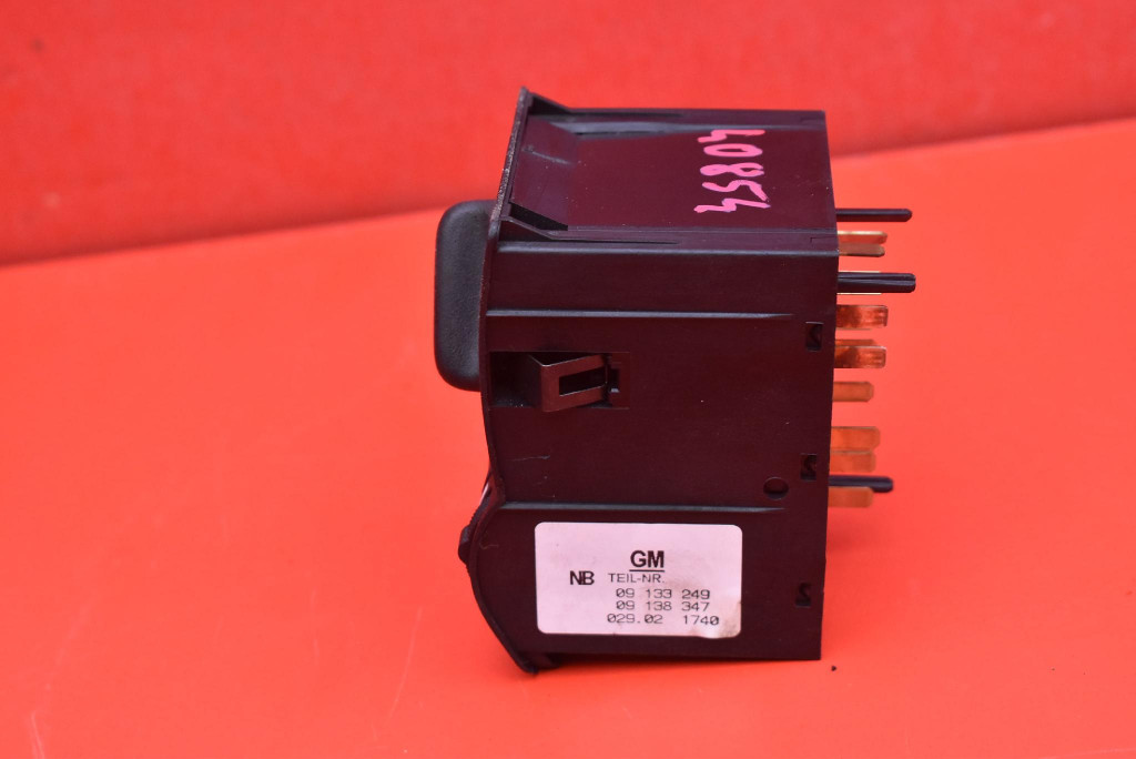 switch light switch 09133249 OPEL ZAFIRA A 99-03