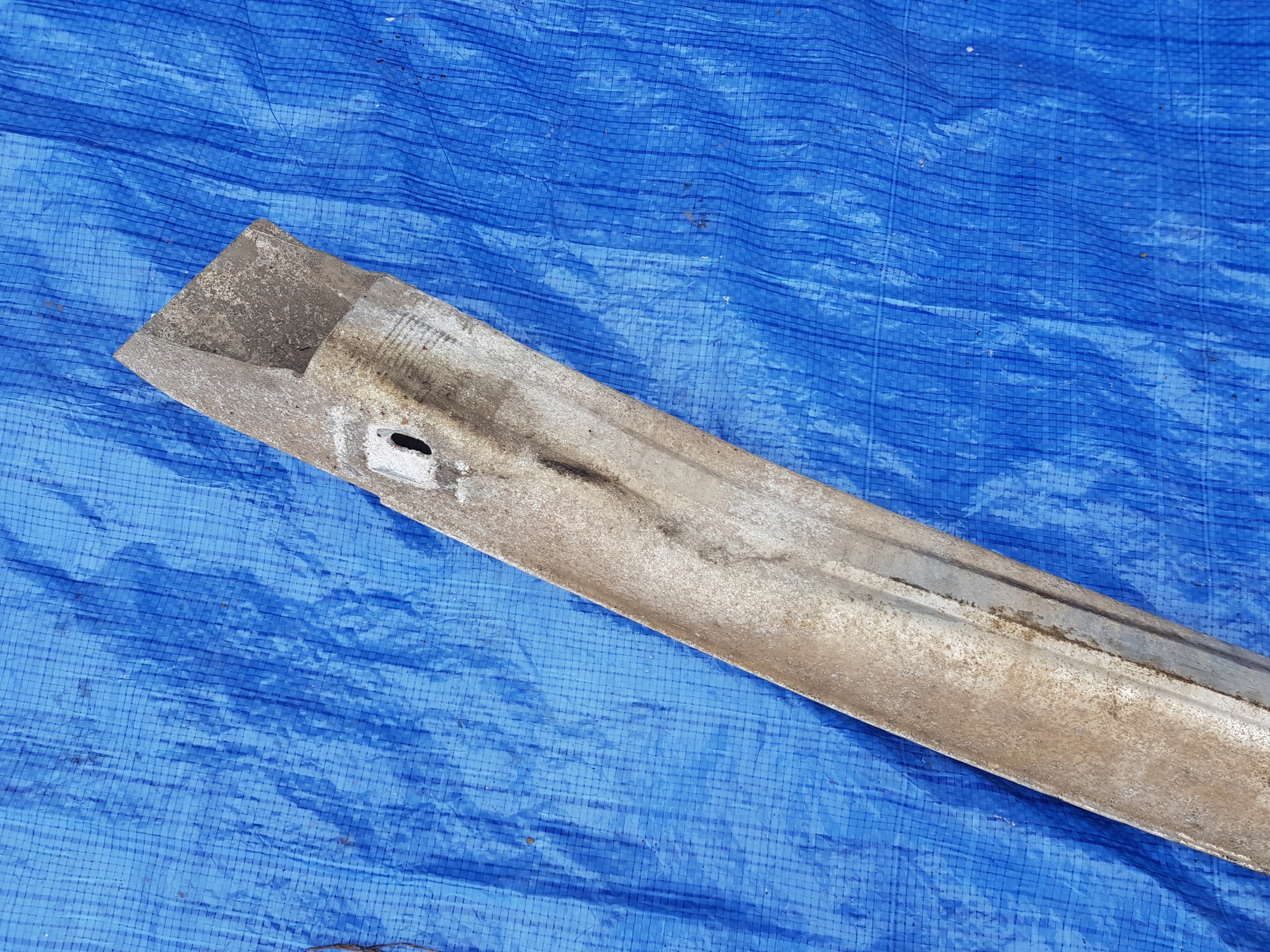MERCEDES SL R230 W230 bumper support rear part rear pillar