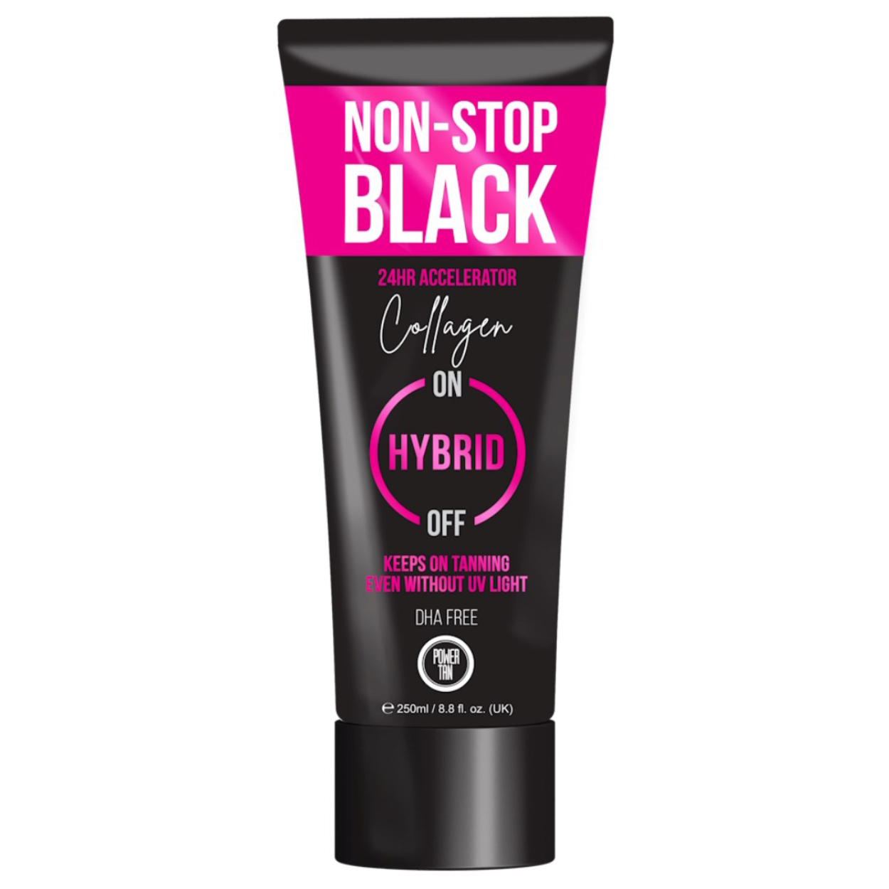 Power Tan Non Stop Black Collagen Accelerator Przyspieszacz o Opalania