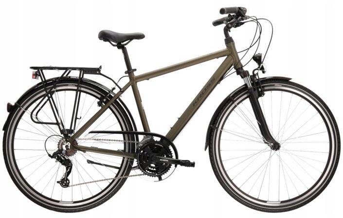 Rower trekking Kross Trans 2.0 Sr S 28x17 khaki