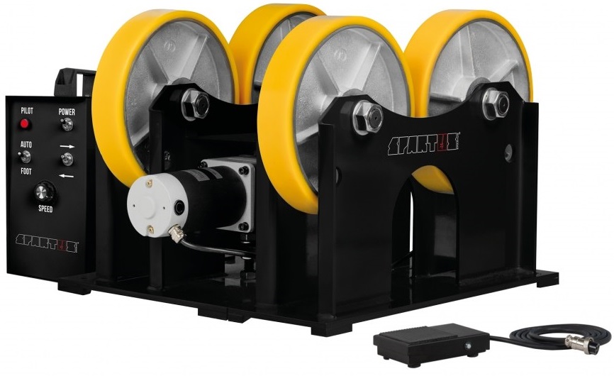 Dílenský Válečkový Otáčkoměr Spartus 1000R Svařovací Polohovač 1000 Kg