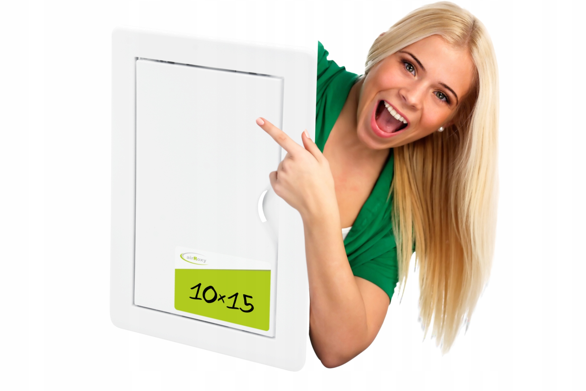 DRZWICZKI REWIZYJNE PLASTIKOWE 10X15