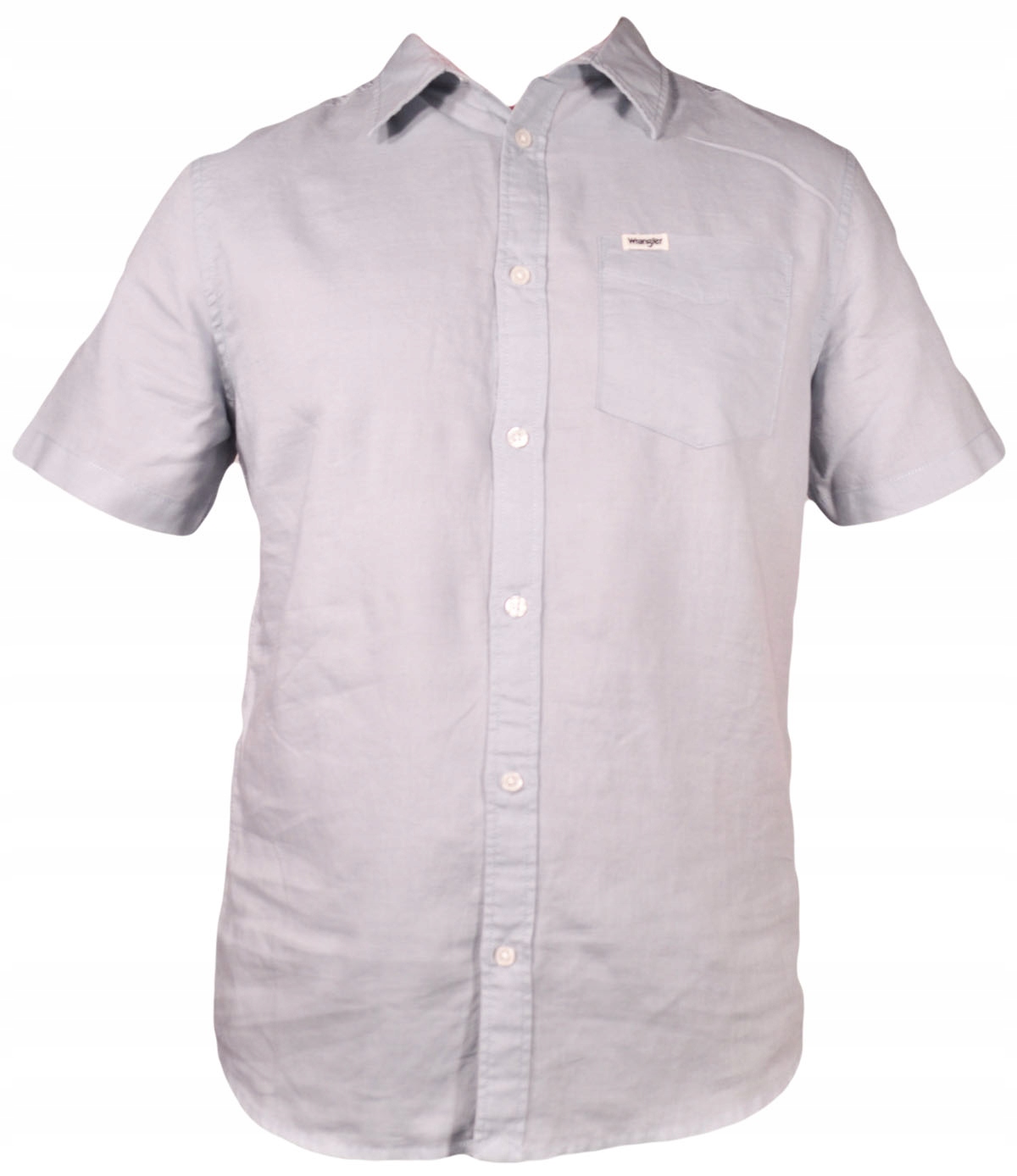 Wrangler košile Regular modrá Ss 1 Pkt Shirt M