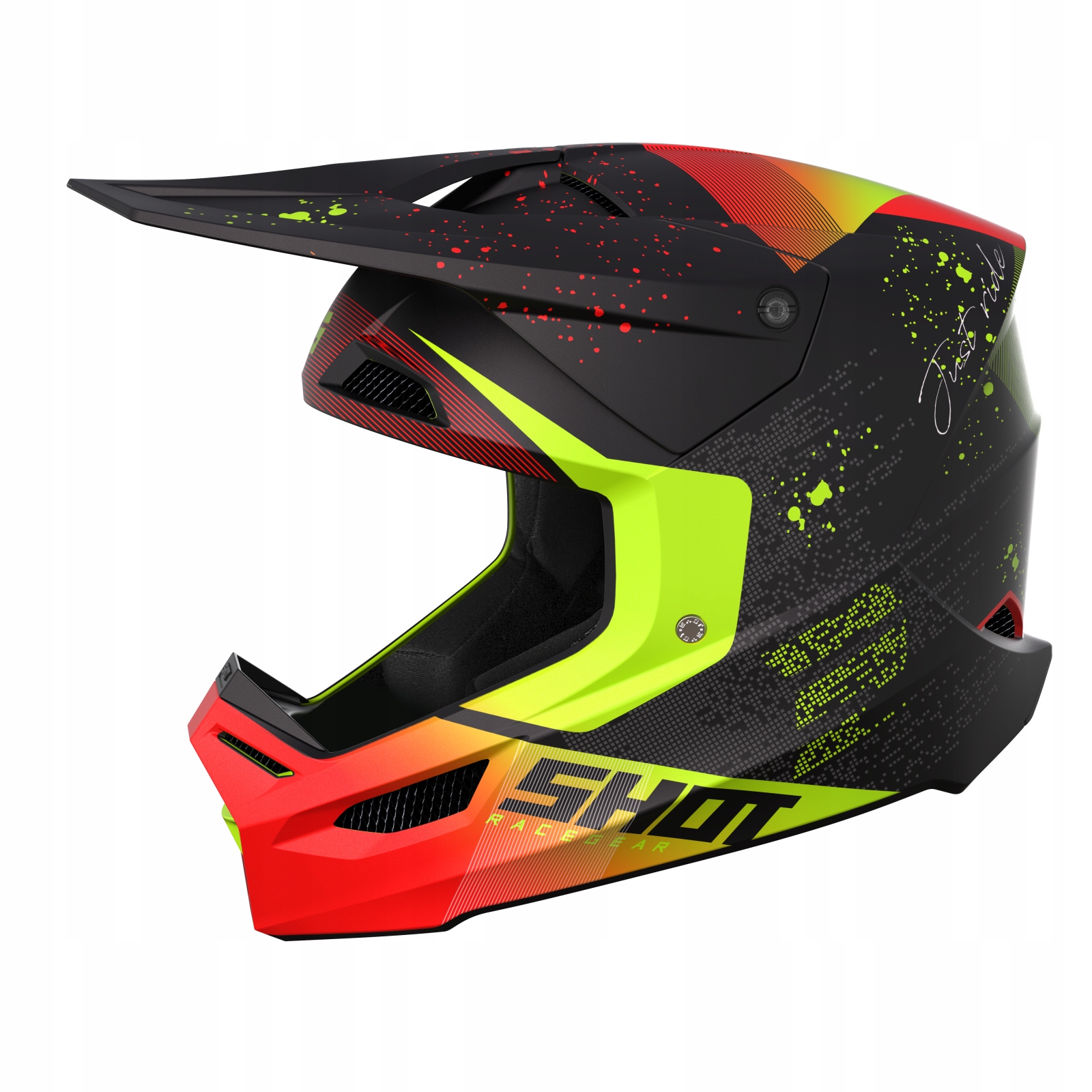 Shot Furious matrix red matt kask crossowy enduro Producent inny