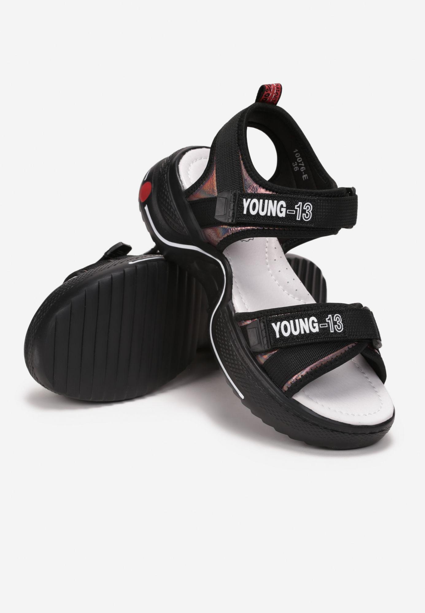 

Born2Be Szare Sandały 37 Materiał tekstylny Casual