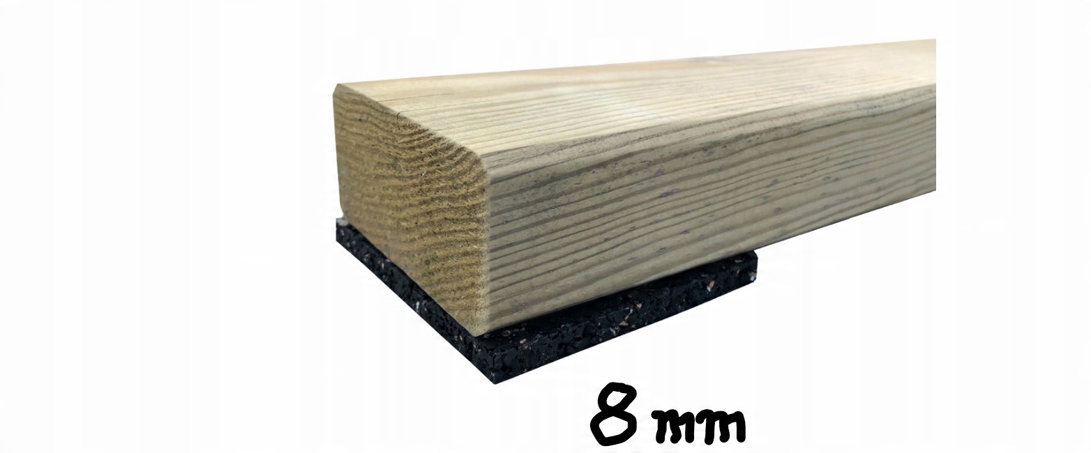 

Podkładki Legary Deska Taras Kantówka 50x100x8mm