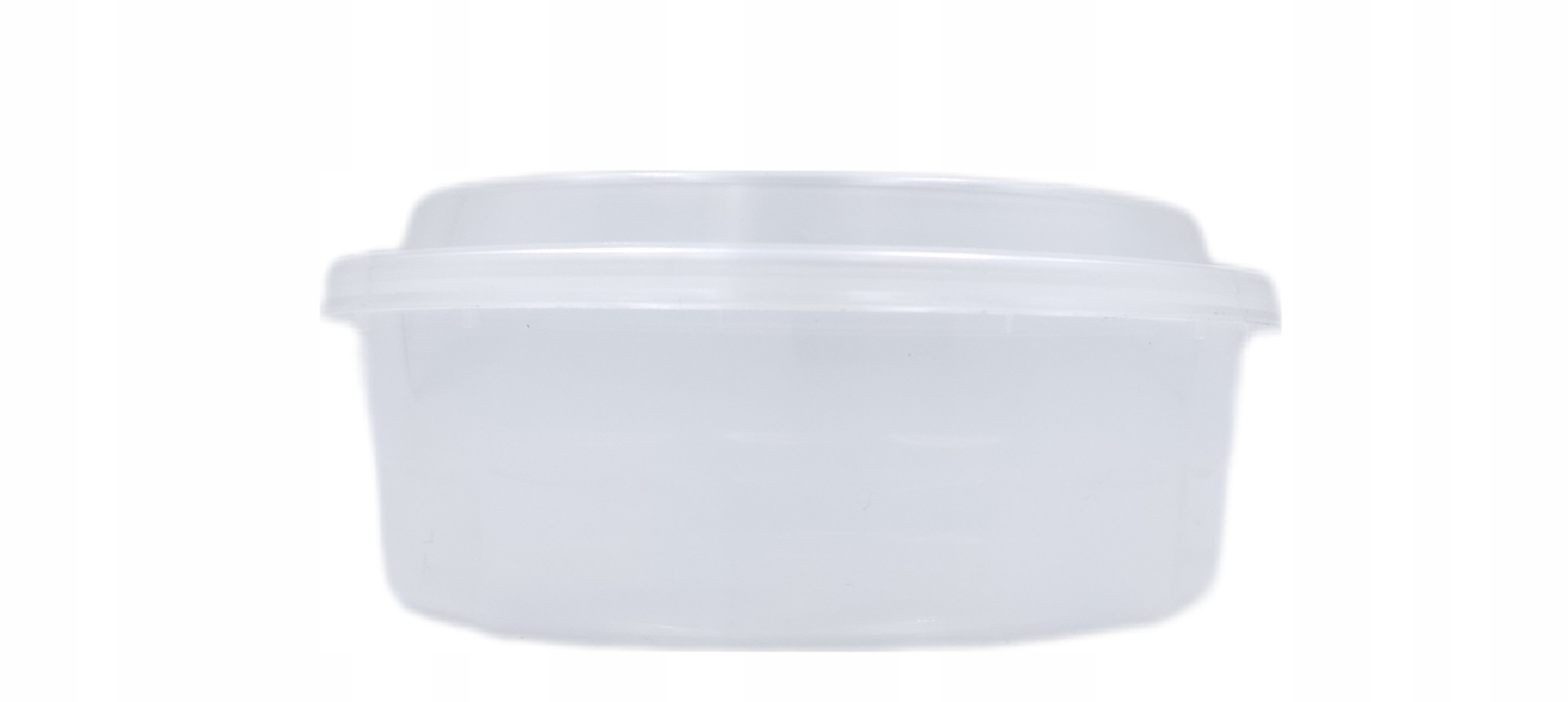 Pojemnik na sałatkę zupę 350 ml transparentny