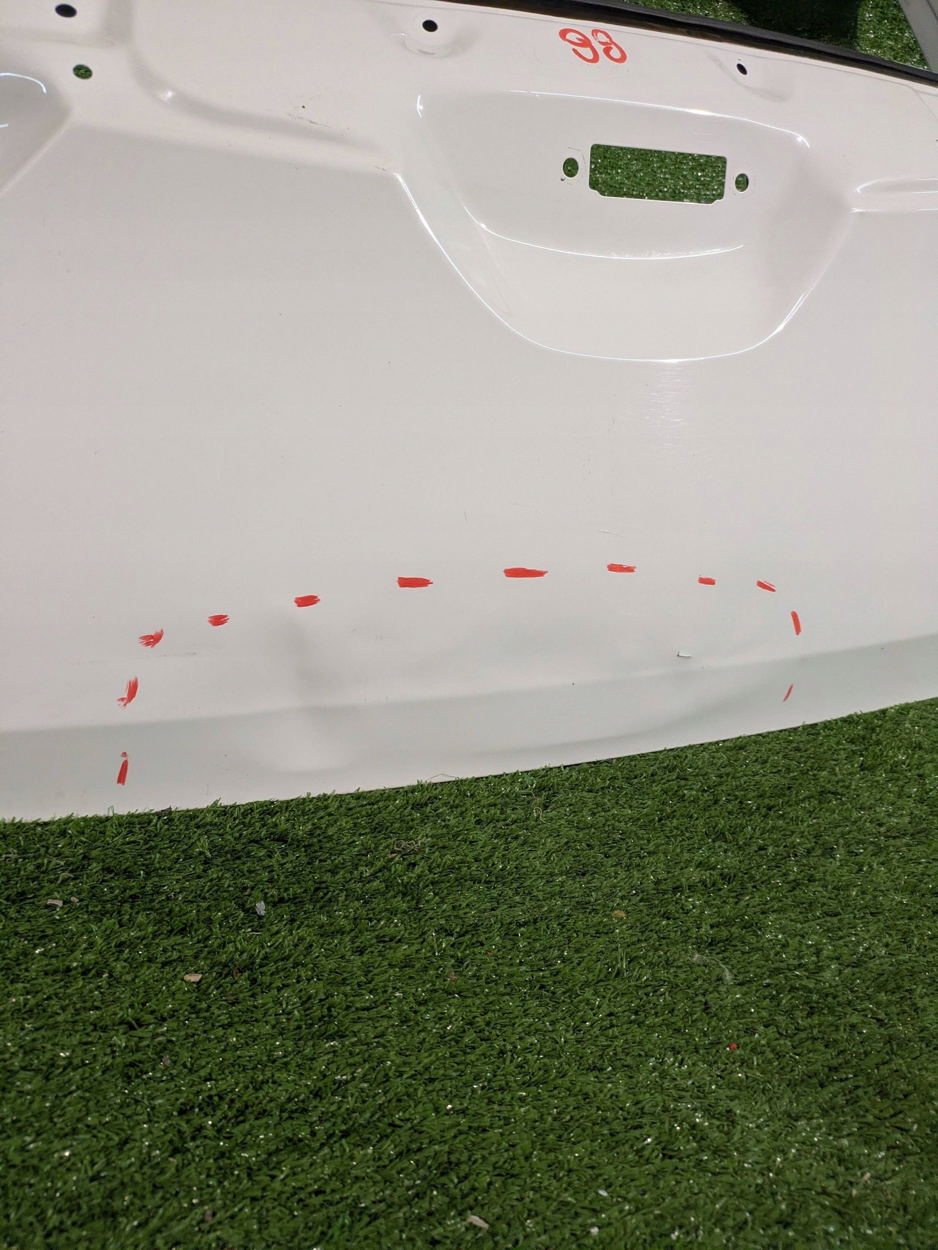 boot doors rear part boot TOYOTA AURIS II HB NR.98