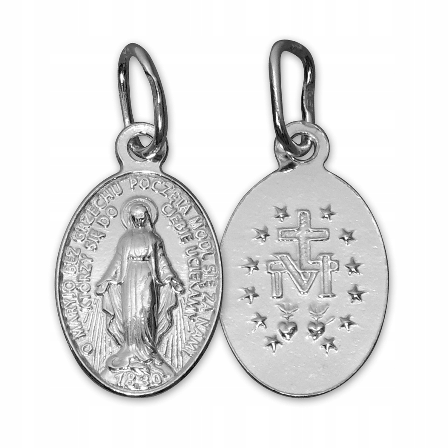 Cudowny Medalik Matka Boska Niepokalana pr. 925