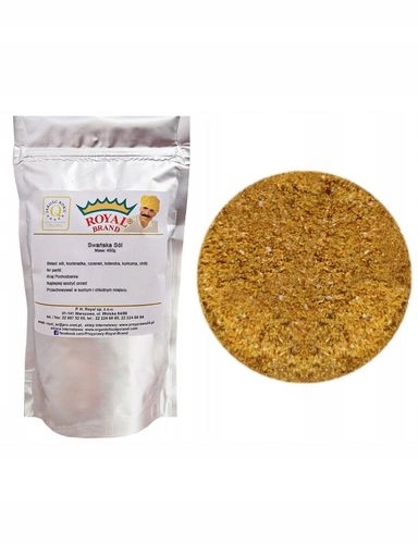 5x Royal Brand svanská sůl 400 g Gruzínská Koření Univerzální