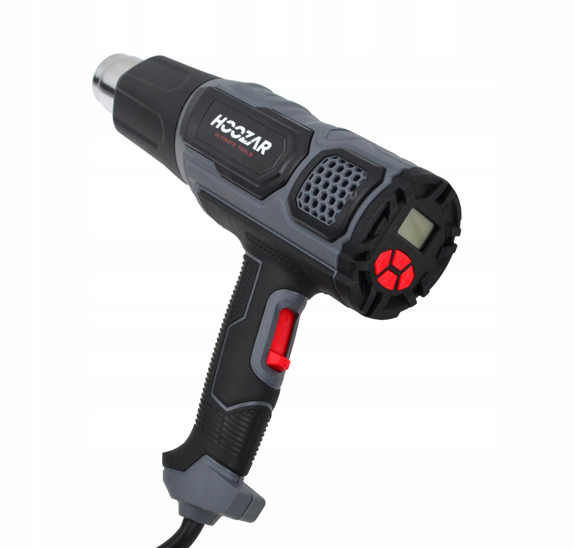 HOOZAR OPALARKA 2000W Z REGULACJĄ I AKCESORIAMI WY Moc 2000 W