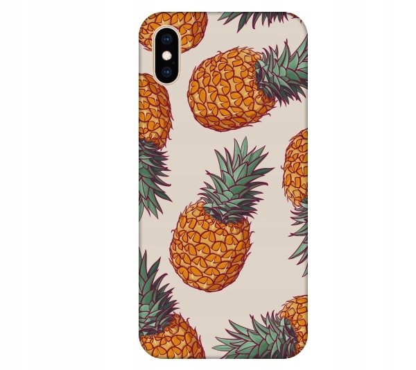 

Etui na telefon iPhone X / Xs Ananas pineapple tro