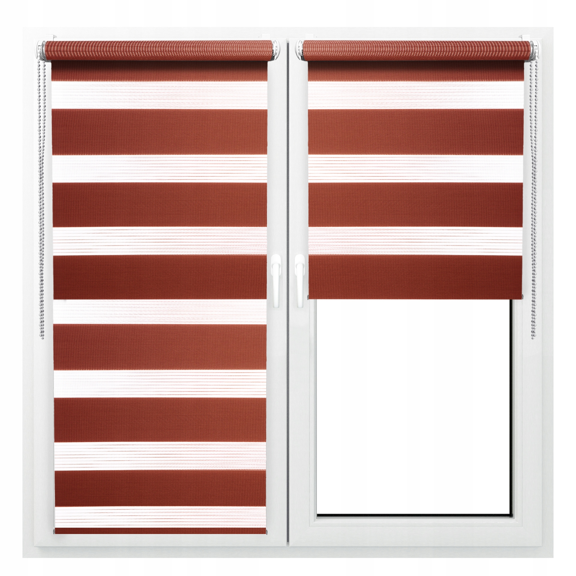 Rolety Dzień Noc na wymiar z napinaczem 42x150 cm