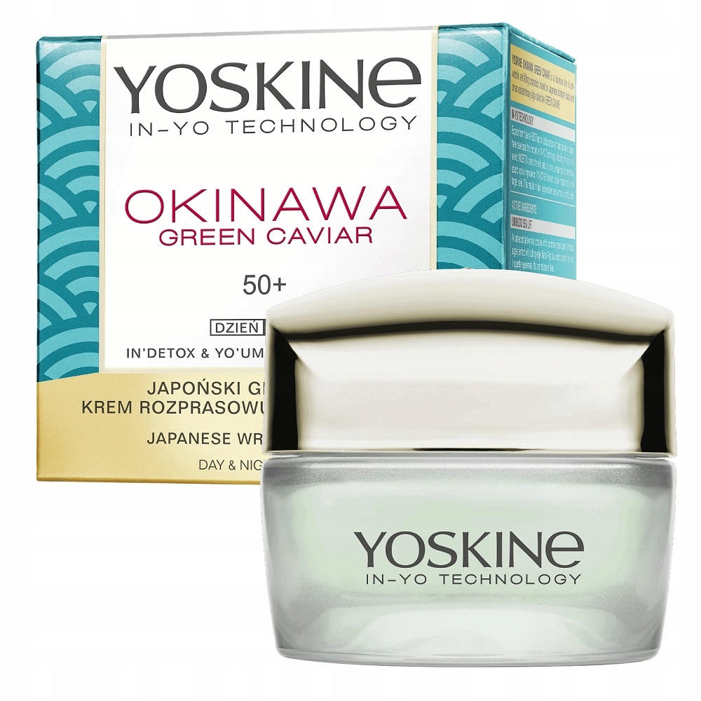 Luxusní krém Okinawa Green Caviar pro pleť 50+ Yoskine 50 ml