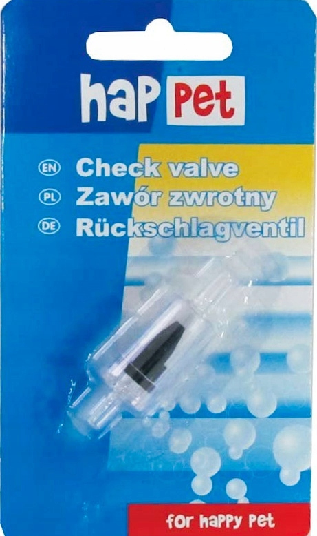 

Zawór zwrotny Happet blister