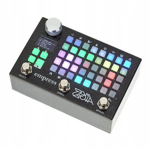 Modulární syntezátor Empress Effects Echosystem v černé barvě