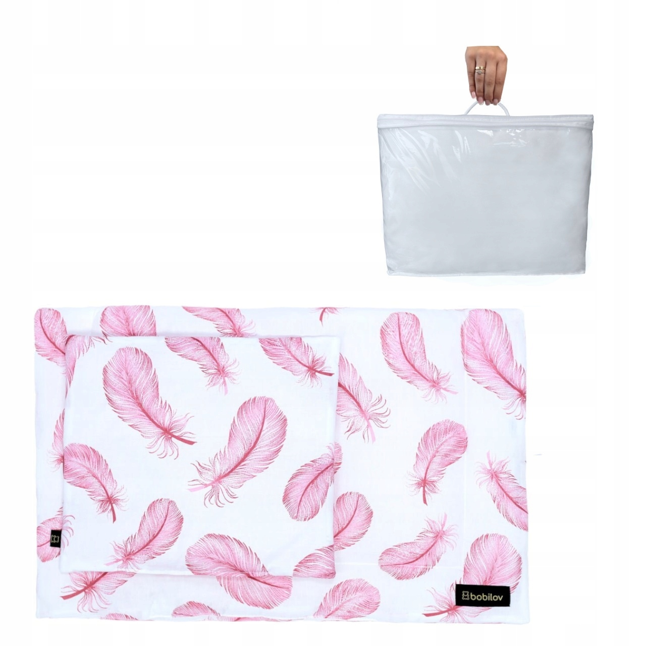 POŚCIEL DZIECIĘCA NIEMOWLĘCA DO PRZEDSZKOLA ŻŁOBKA 50x65 + GRATIS TORBA