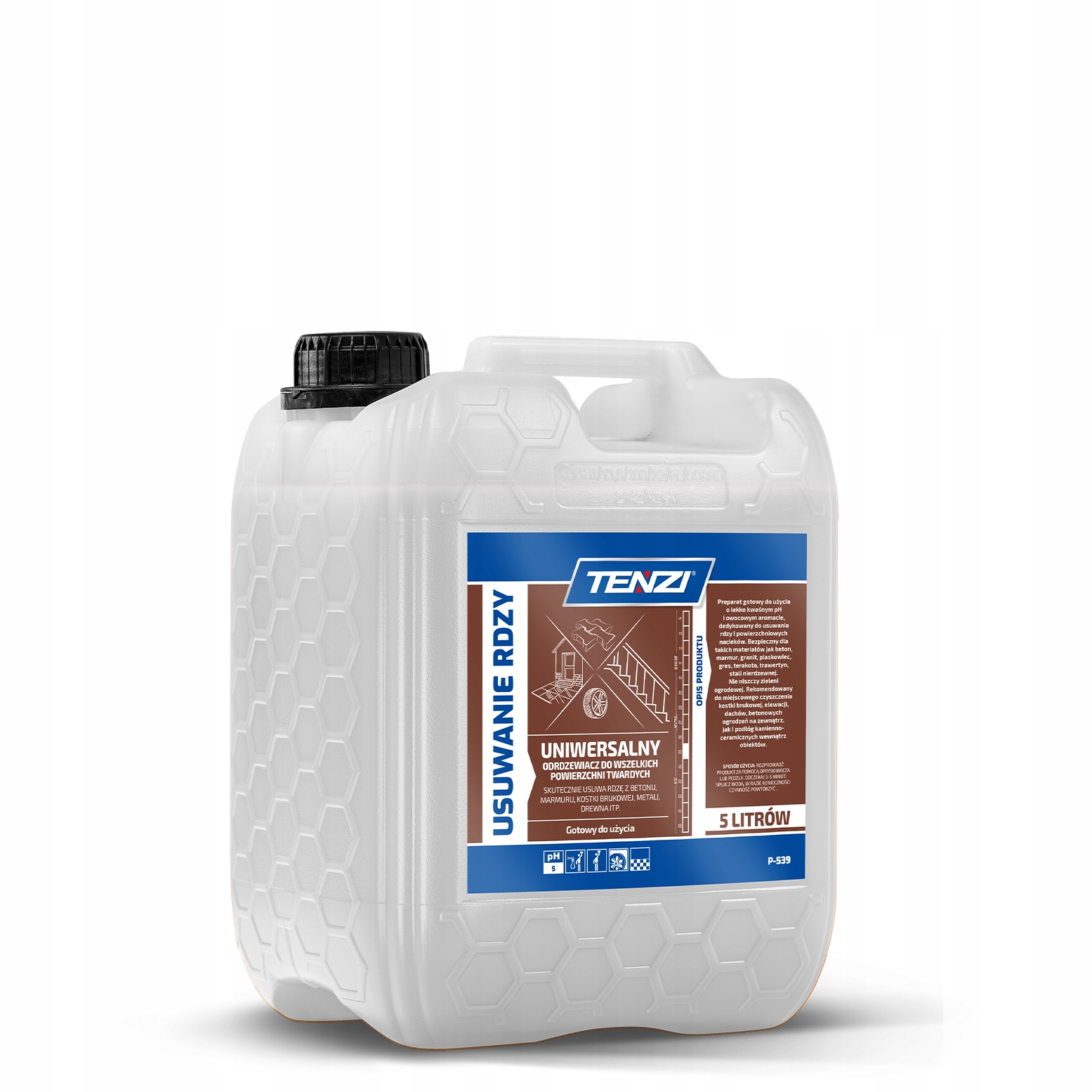 Levně Odrezovač pro odstraňování rzi železa Tenzi 5L PP539/005